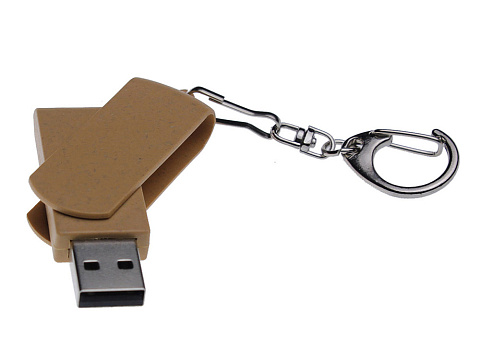 Флешка USB 2.0 Варуна на 128 ГБ, коричневый - рис 3.