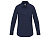 Carnelian женская рубашка из поплина - Navy Blue - миниатюра - рис 2.