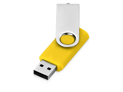 Флеш-карта USB 2.0 8 ГБ Квебек, желтый - рис 2.