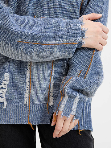 Джемпер Denim на заказ, полушерсть - рис 17.