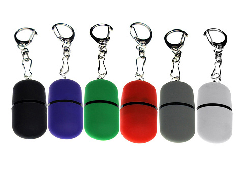 Флешка Goutte Soft-touch на 16 Гб, черный - рис 4.
