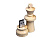 Флешка Ферзь на 128 Гб, натуральный - миниатюра - рис 2.