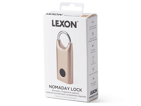 Замок с сенсором Noma Lock, темно-серый - рис 8.