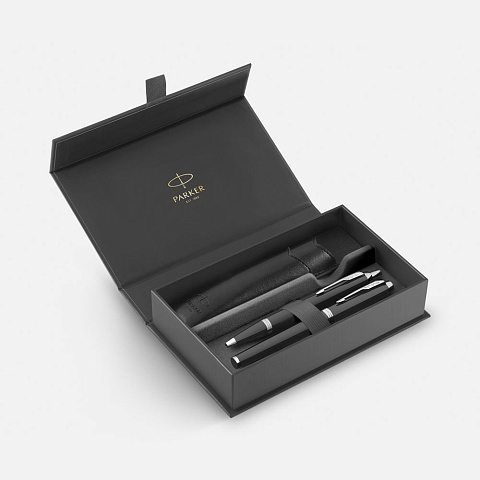 Набор Parker IM Essential Black CT, черный - рис 2.