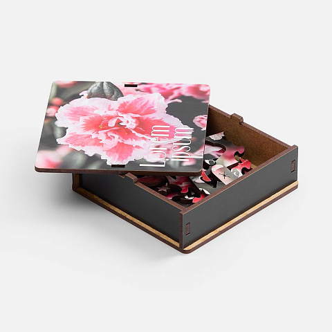 Деревянный пазл в шкатулке PuzzleBox на заказ - рис 8.