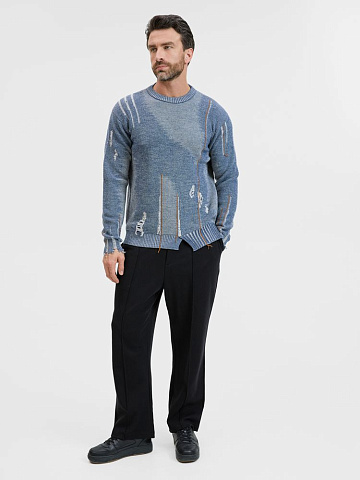 Джемпер Denim на заказ, полушерсть - рис 11.