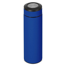 Вакуумный термос Vacuum Flask C1, soft touch, 420мл, синий