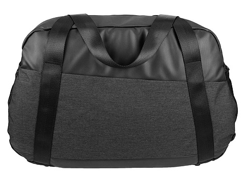Сумка спортивная BUGATTI КОСМОС | UNIVERSUM 15'', графитовая, полиэстер меланж/тарпаулин, 54х14х33 см, 24 л - рис 7.