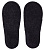 Тапочки белые/серые с отворотом без вышивки - миниатюра - рис 5.