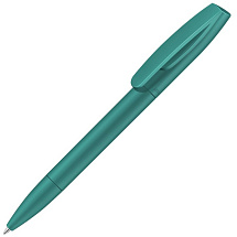 Шариковая ручка из пластика Coral, бирюзовый