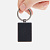 Брелок Gun Metal Leather Rectangle, графитовый - миниатюра - рис 4.
