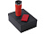 Подарочный набор c вакуумной термокружкой и повербанком С2, красный - миниатюра