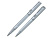 Набор Pierre Cardin PEN&PEN: ручка шариковая + роллер. Цвет - серебристый. Упаковка Е. - миниатюра