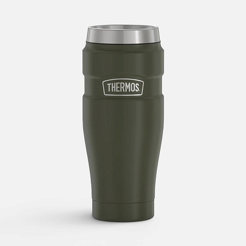 Термокружка King 470, хаки - рис 3.