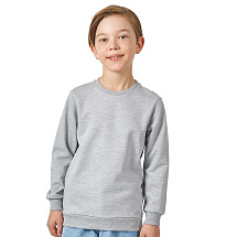 Свитшот Motion детская_10, серый меланж