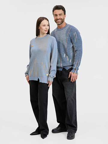 Джемпер Denim на заказ, полушерсть - рис 2.