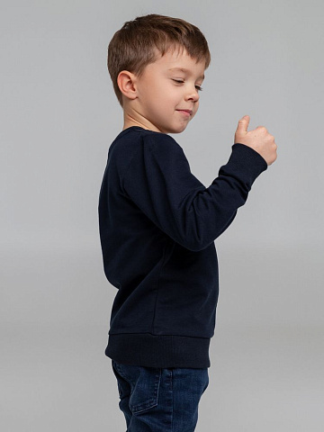 Свитшот детский Toima Kids 2.0, темно-синий - рис 7.