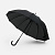 Зонт-трость Sombrella, черный - миниатюра