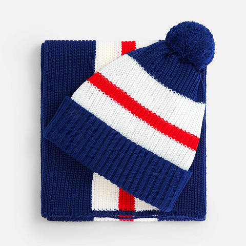Шарф Winwear, темно-синий (кобальт) - рис 5.