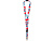 Ланъярд 2,5 см под сублимацию с большим карабином, межуровневым замком и замком обрыва - миниатюра - рис 3.