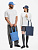 Сумка для покупок Berwi, темно-синяя - миниатюра - рис 6.