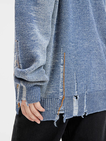 Джемпер Denim на заказ, полушерсть - рис 16.