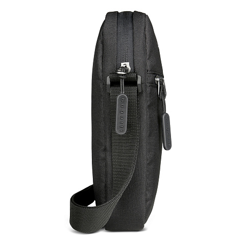 Сумка наплечная мужская BUGATTI КЛАССИКА | BASIC, черная, полиэстер, 17 x 4 x 21 см - рис 4.