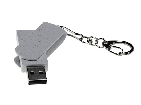 Флешка USB 2.0 Варуна на 8 ГБ, крапчатый белый - рис 3.
