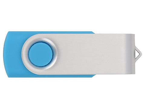 Флеш-карта USB 2.0 8 ГБ Квебек, голубой - рис 3.
