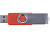 Флеш-карта USB 2.0 16 ГБ Флэш С1, красный - миниатюра - рис 4.