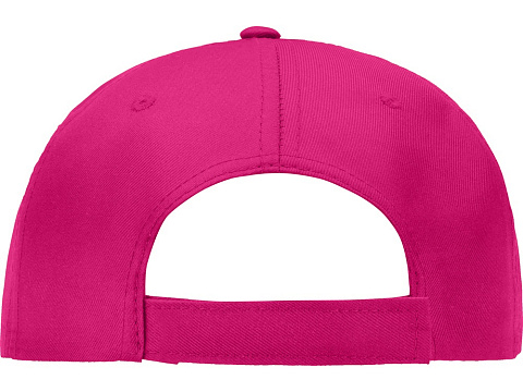 Бейсболка Poly 5-ти панельная 120гр, фуксия - рис 4.