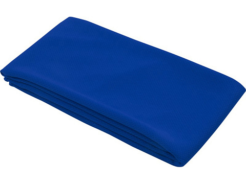 Lucas спортивное полотенце из переработанного полиэстера 30х80 см - Ярко-синий - рис 4.