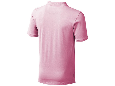 Calgary мужская рубашка-поло с коротким рукавом, light pink - рис 2.