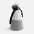 Bluetooth-колонка с беспроводной зарядкой и подсветкой Cone Sonance, серая - миниатюра - рис 4.