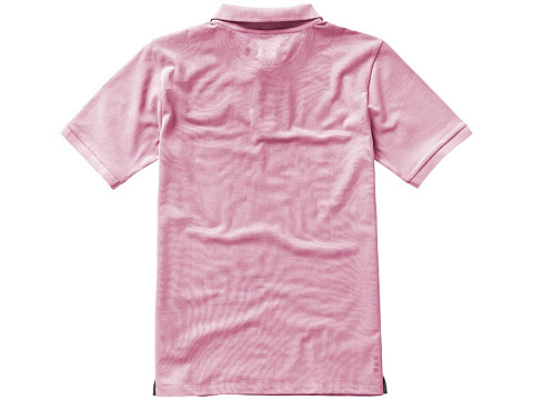 Calgary мужская рубашка-поло с коротким рукавом, light pink - рис 3.