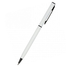 Ручка шариковая автоматическая BrunoVisconti® PALERMO цвет корпуса белый, soft-touch, 0.7 мм