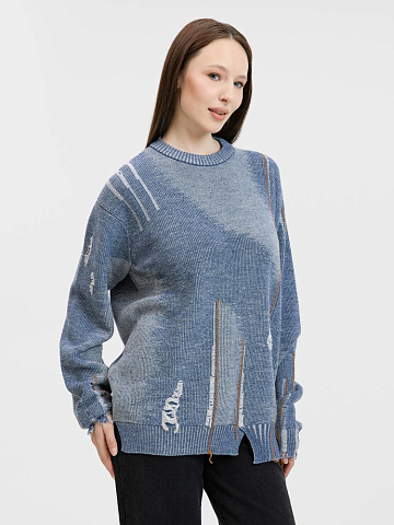 Джемпер Denim на заказ, полушерсть - рис 14.