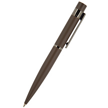 Ручка шариковая автоматическая BrunoVisconti VERONA цвет корпуса коричневый, soft-touch, 1 мм, синяя
