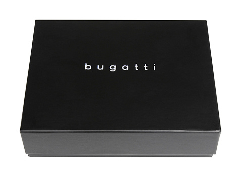 Зажим для денег BUGATTI КОМЕТА | COMET, с защитой данных RFID, черный, натуральная воловья кожа, 11х0,5х8,5 см - рис 6.