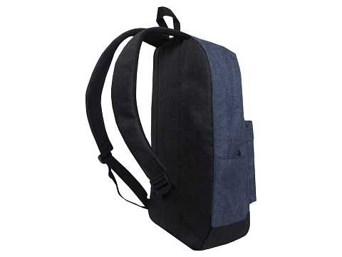 Рюкзак TORBER ГРАФФИТИ, синий, полиэстер меланж, 46 х 29 x 18 см - рис 3.